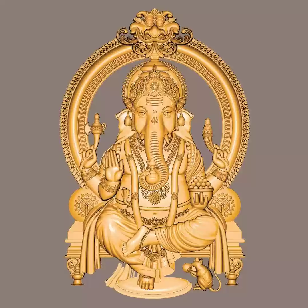 3D Lord Ganesh