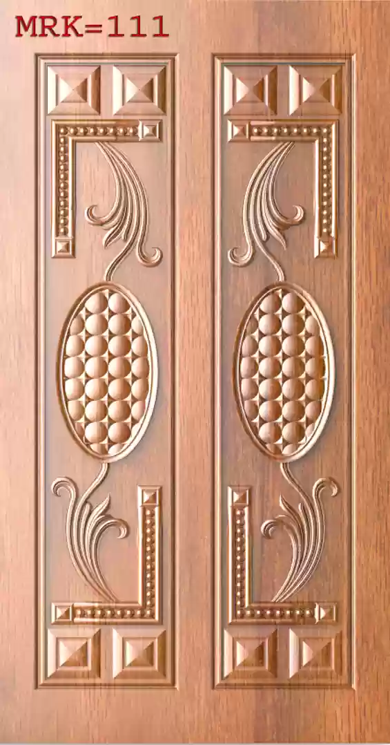 3D MRK Double Door Design 111