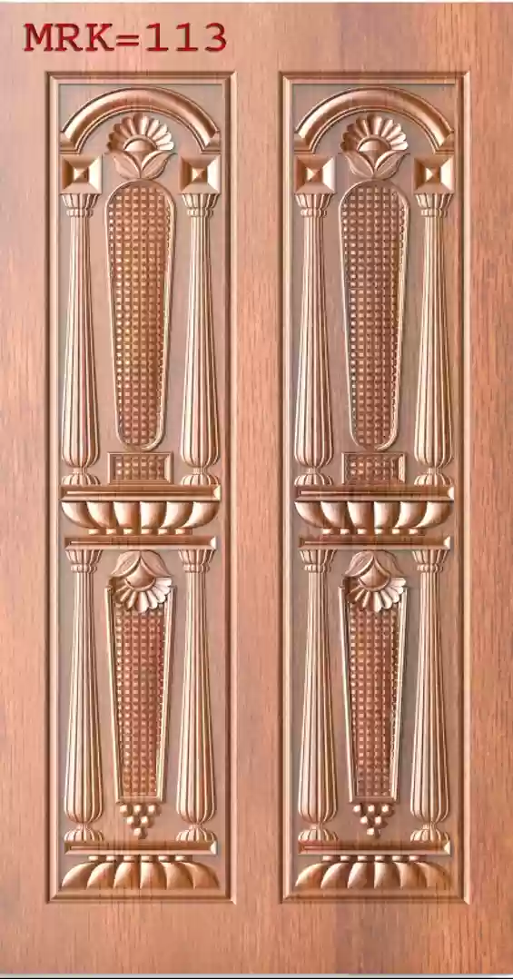 3D MRK Double Door Design 113