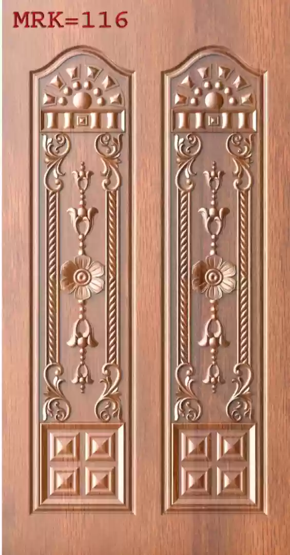 3D MRK Double Door Design 116