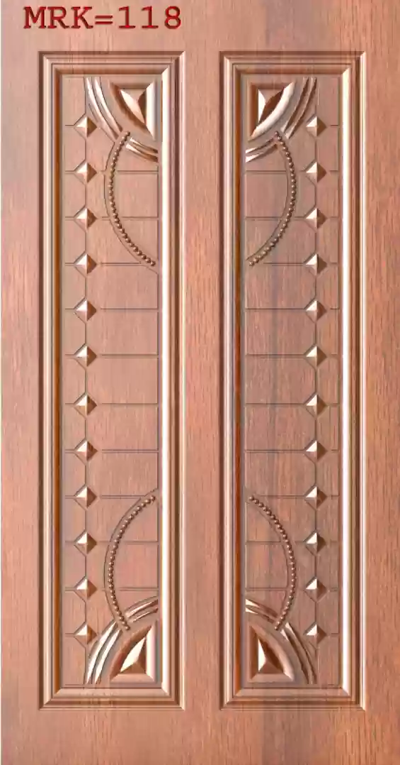 3D MRK Double Door Design 118