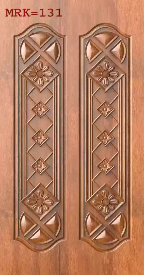 3D MRK Double Door Design 131