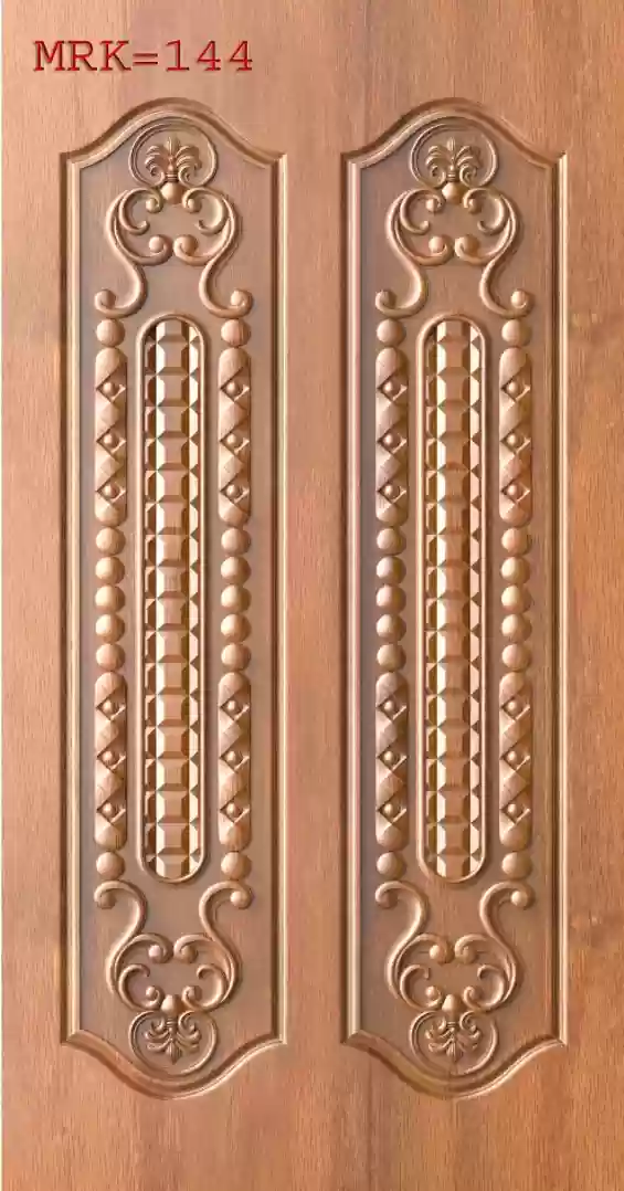 3D MRK Double Door Design 144