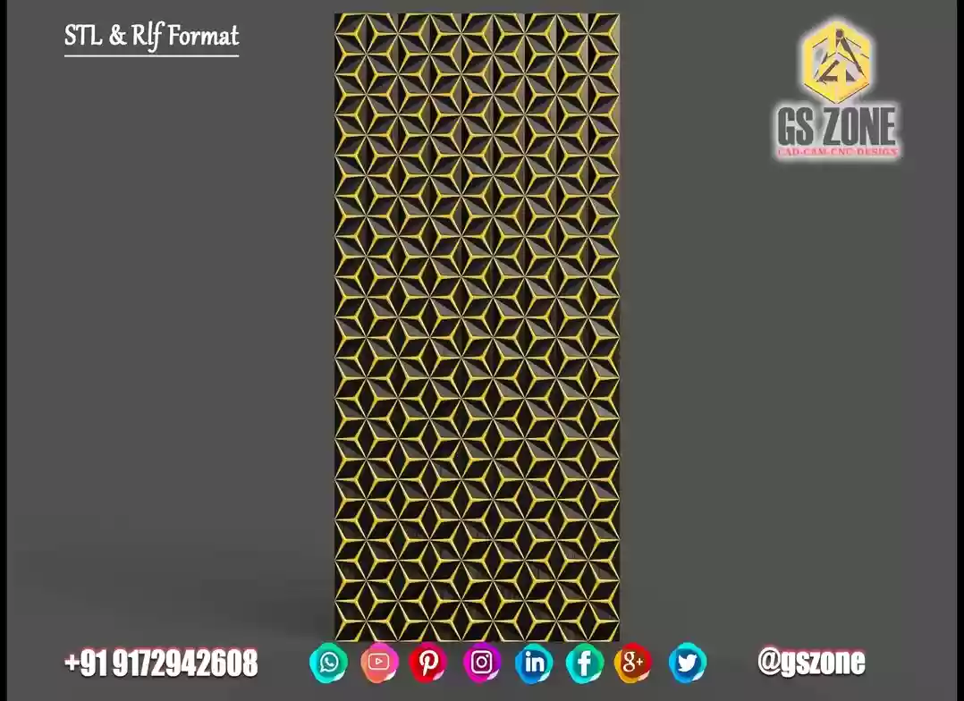 3D Wall Texture  D-22-108